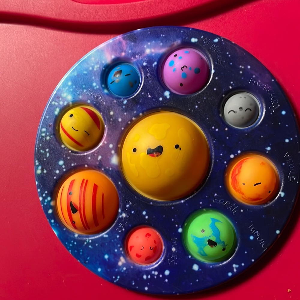 Planet dimple fidget